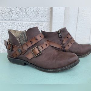 Blowfish Strappy Ankle Boots